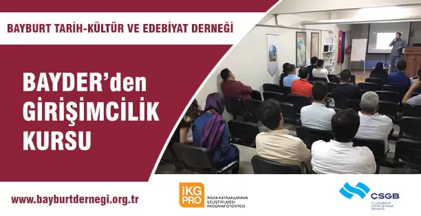BAYDER’den Girişimcilik Kursu