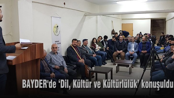 Derneğimizde ‘Dil, Kültür ve Kültürlülük’ konuşuldu