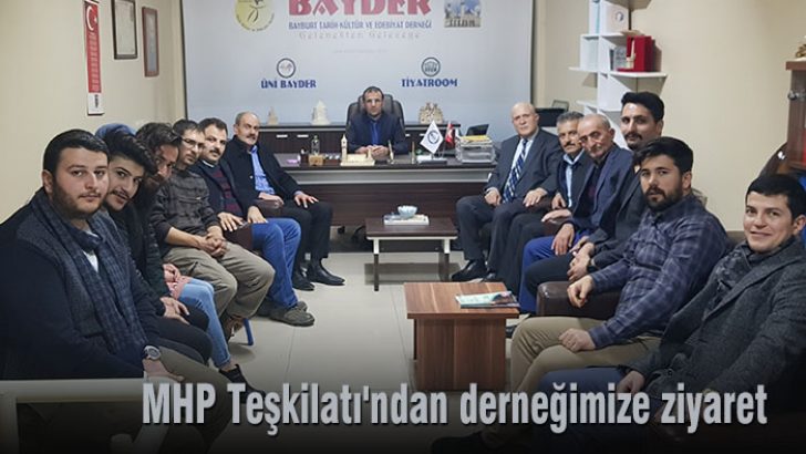 MHP Teşkilatı’ından derneğimize ziyaret