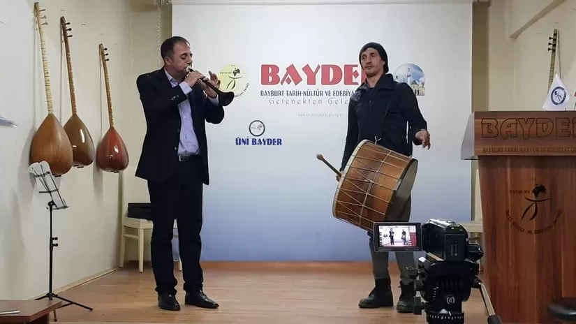 BAYDER Kultur Sohbetlerinde Bayburta kayitli calgi ‘Mey anlatildi 1 – Bayburt Portalı