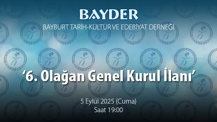 6. Olağan Genel Kurul İlanı