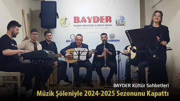 BAYDER Kültür Sohbetleri, Müzik Şöleniyle 2024-2025 Sezonunu Kapattı