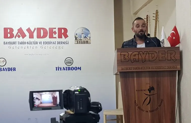Okutmuş, Kültür Sohbetleri'nde Bayburt'un sinema serüvenini anlattı 11 Murat Okutmus Bayburtun sinema tarihine isik tutan calismasini BAYDERde anlatti 11 – BAYDER