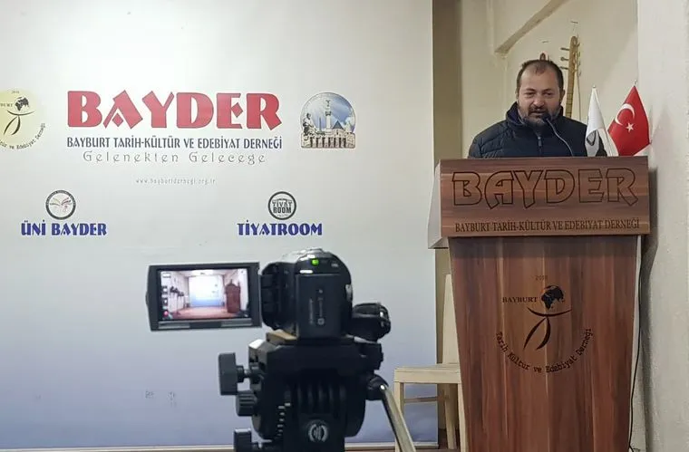 Okutmuş, Kültür Sohbetleri'nde Bayburt'un sinema serüvenini anlattı 9 Murat Okutmus Bayburtun sinema tarihine isik tutan calismasini BAYDERde anlatti 6 – BAYDER