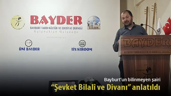 Kültür Sohbetleri’nde “Şevket Bilalî ve Divanı” anlatıldı