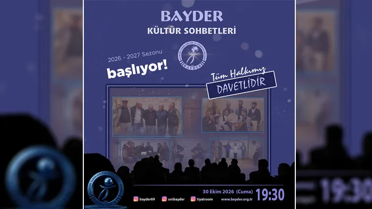 BAYDER Kültür Sohbetleri 2026-2027 Sezonu Başlıyor!