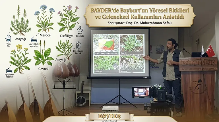 BAYDER’de Bayburt’un Yöresel Bitkileri ve Geleneksel Kullanımları Anlatıldı